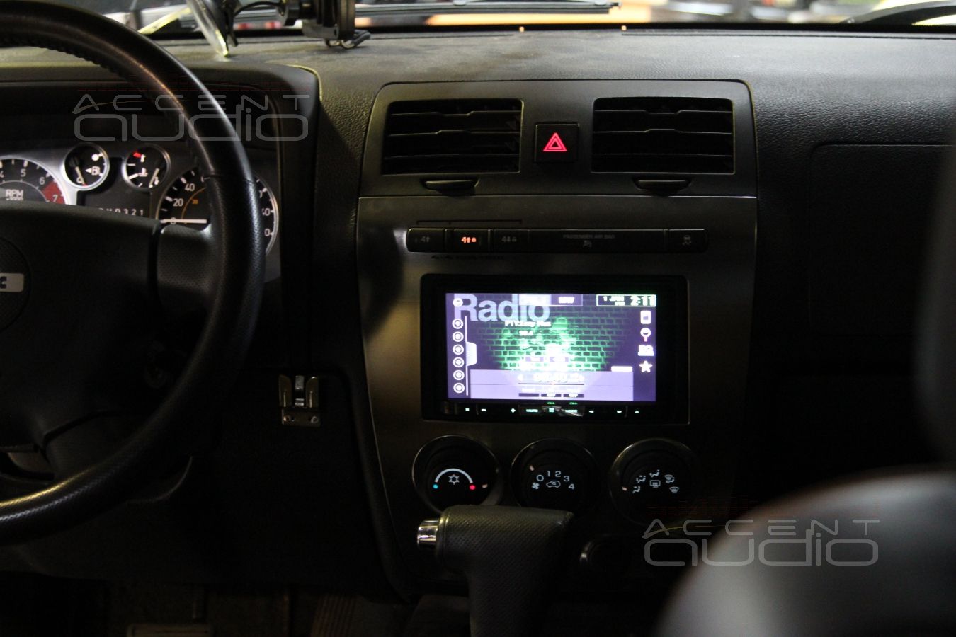Pioneer AVH-X8500bt в Hummer H3