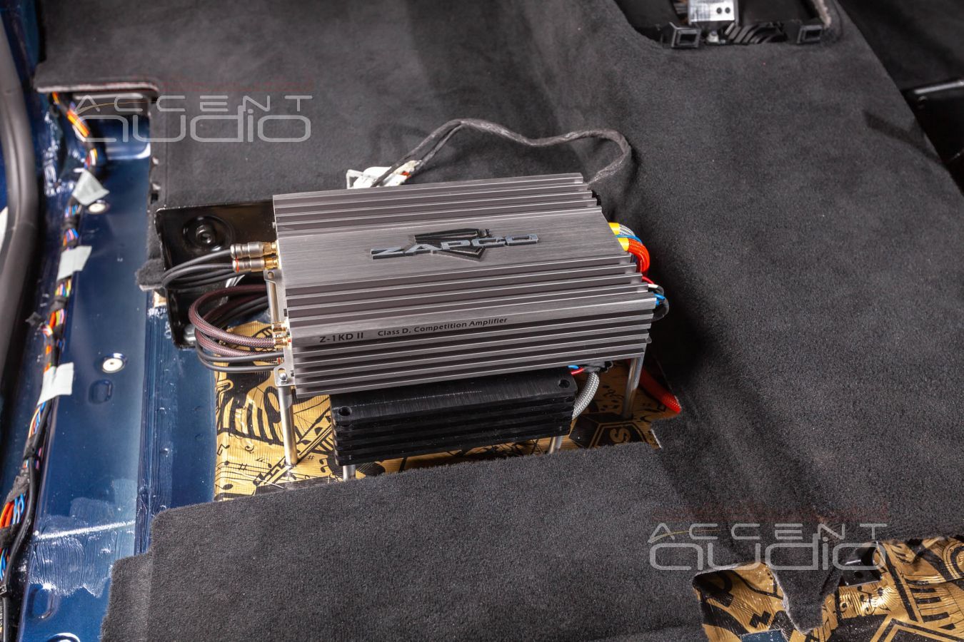 Установка усилителя