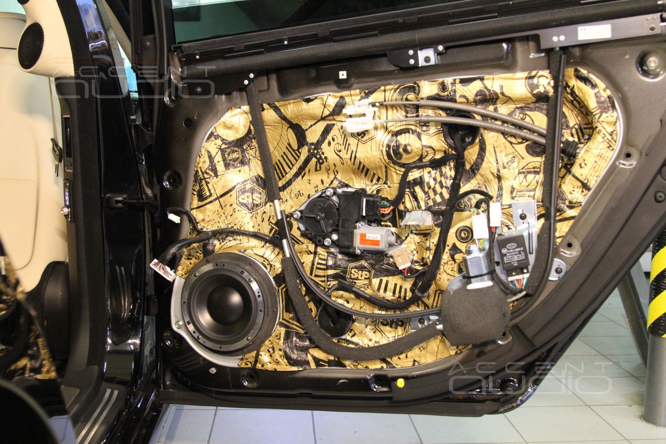 Аудиоподготовка дверей и установка Morel Elate Titanium MW6