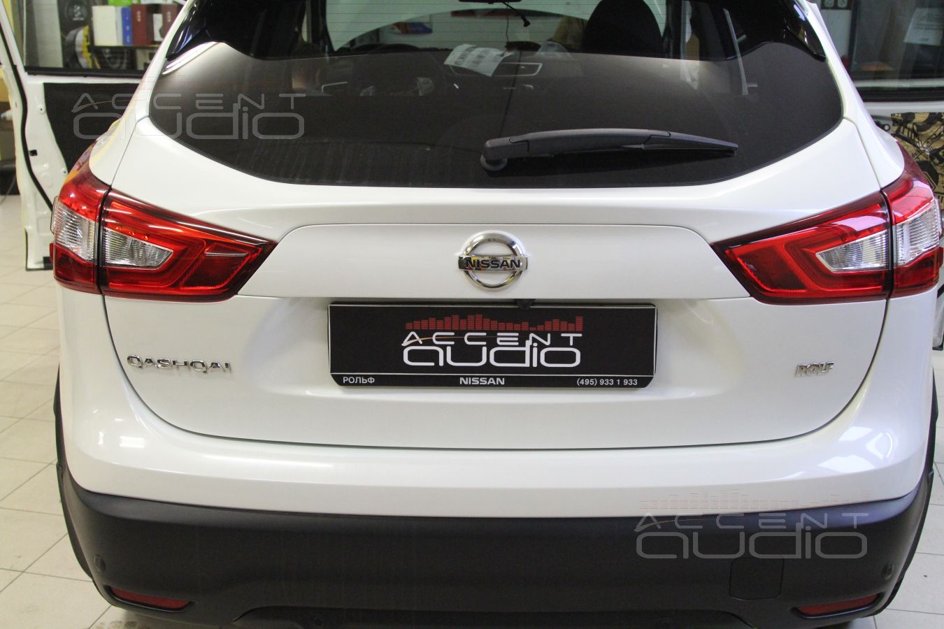 Камера заднего вида и ее омыватель для Qashqai-я