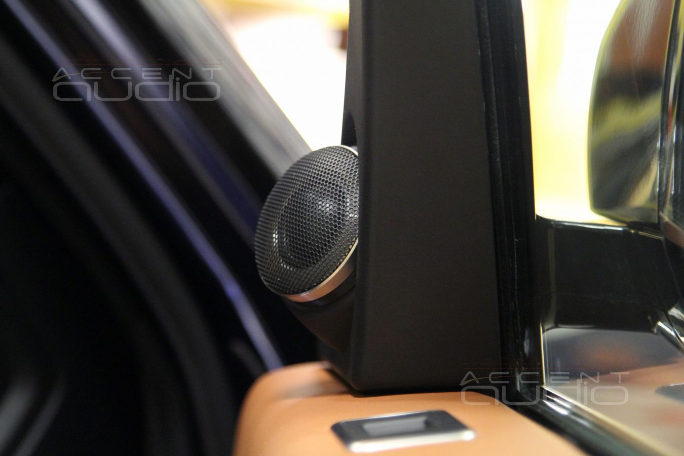 Установка твитеров Brax Matrix ML1 в Range Rover штатно !