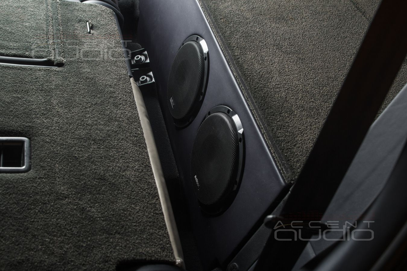 Синий, специальный, сдвоенный сабвуфер стелс для Bentley Bentayga