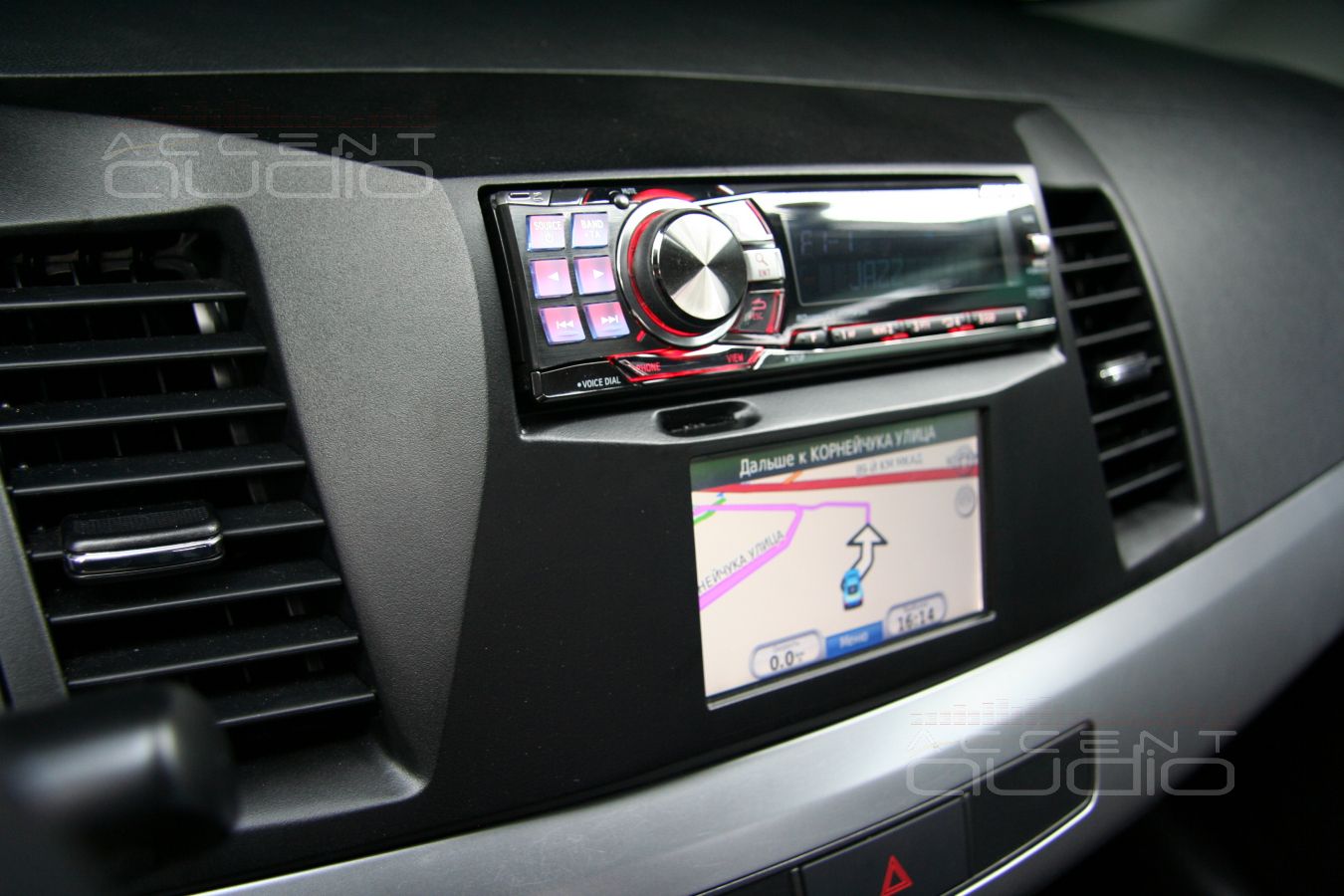 Навигация и звук в Lancer X. Эксклюзивная инсталляция !