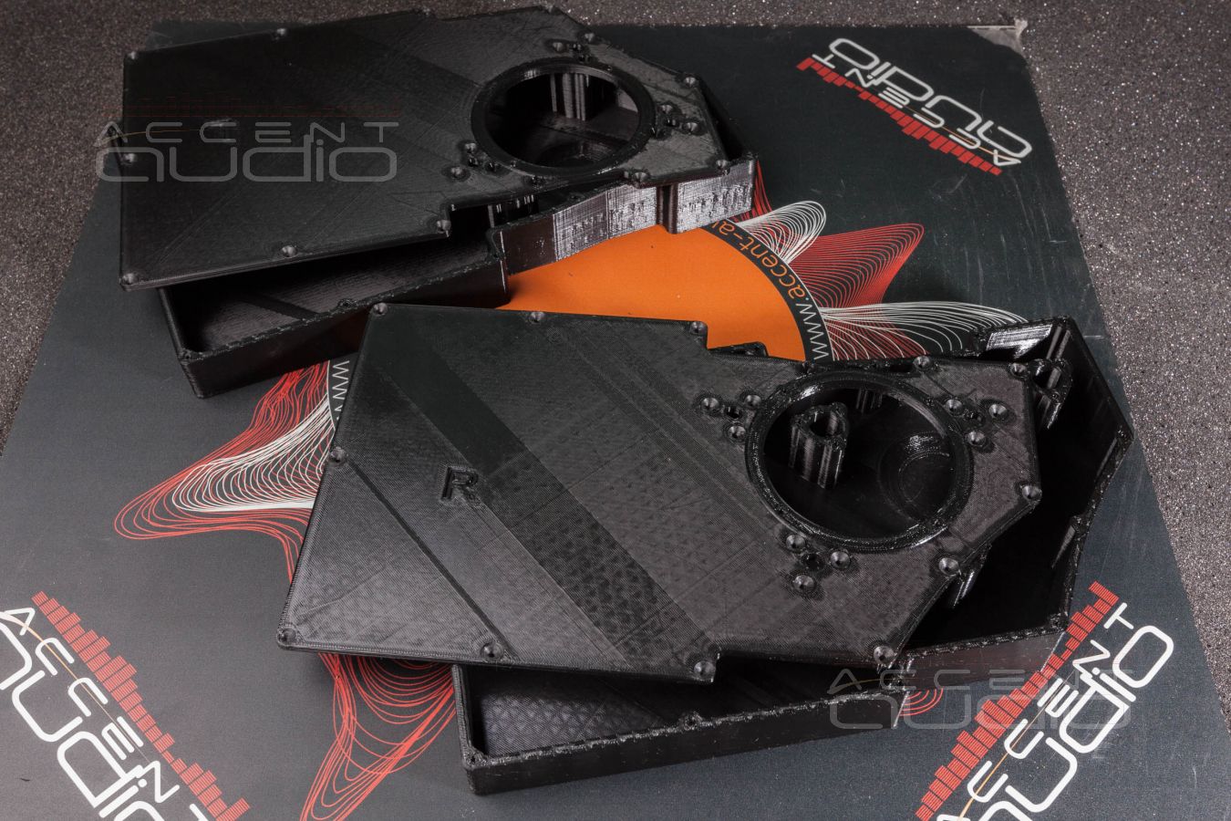 Установка среднечастотных Brax ML3, 3D печать объёмов и оригинальные крепления