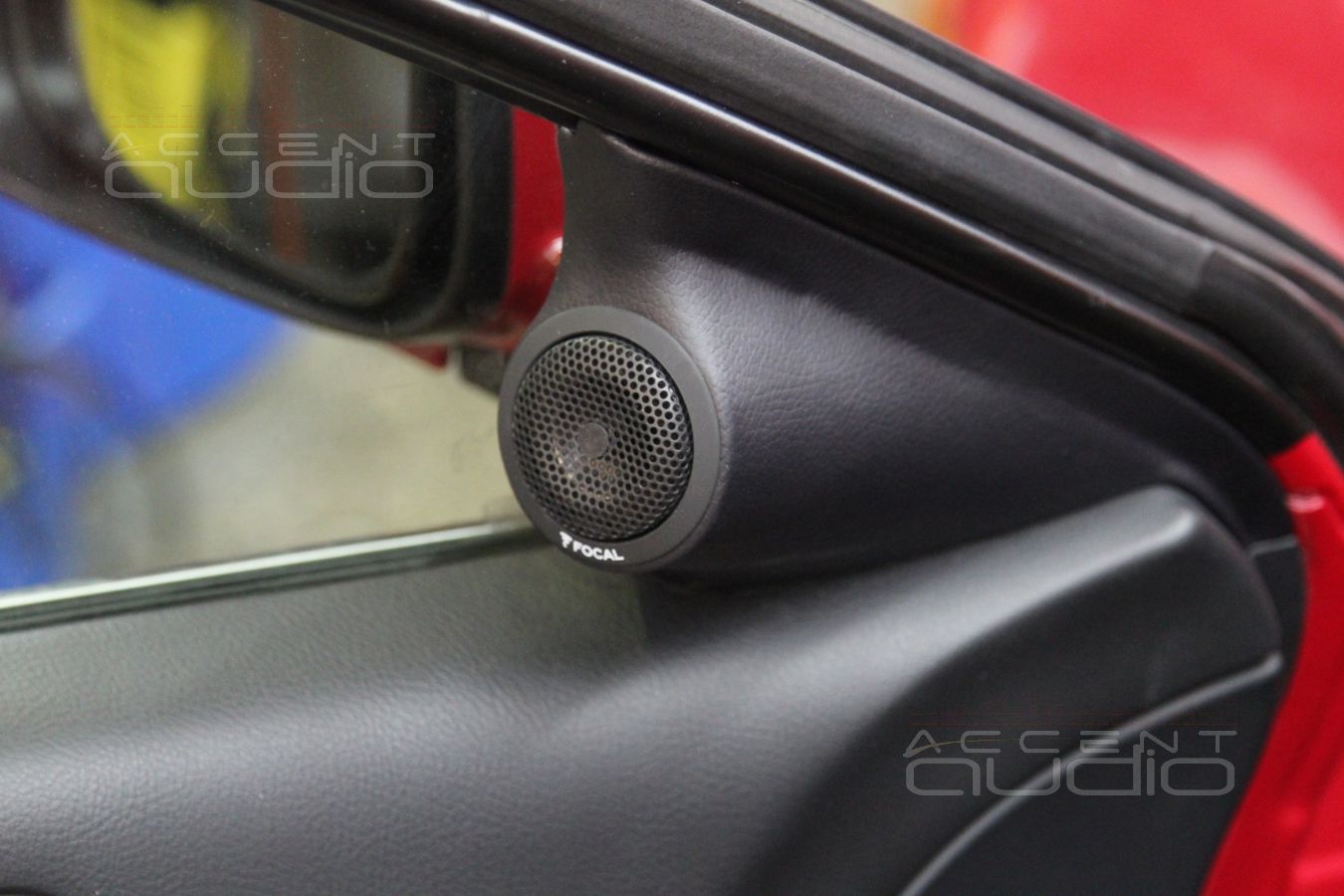 Подиумы под твитеры Focal в Honda Accord 7