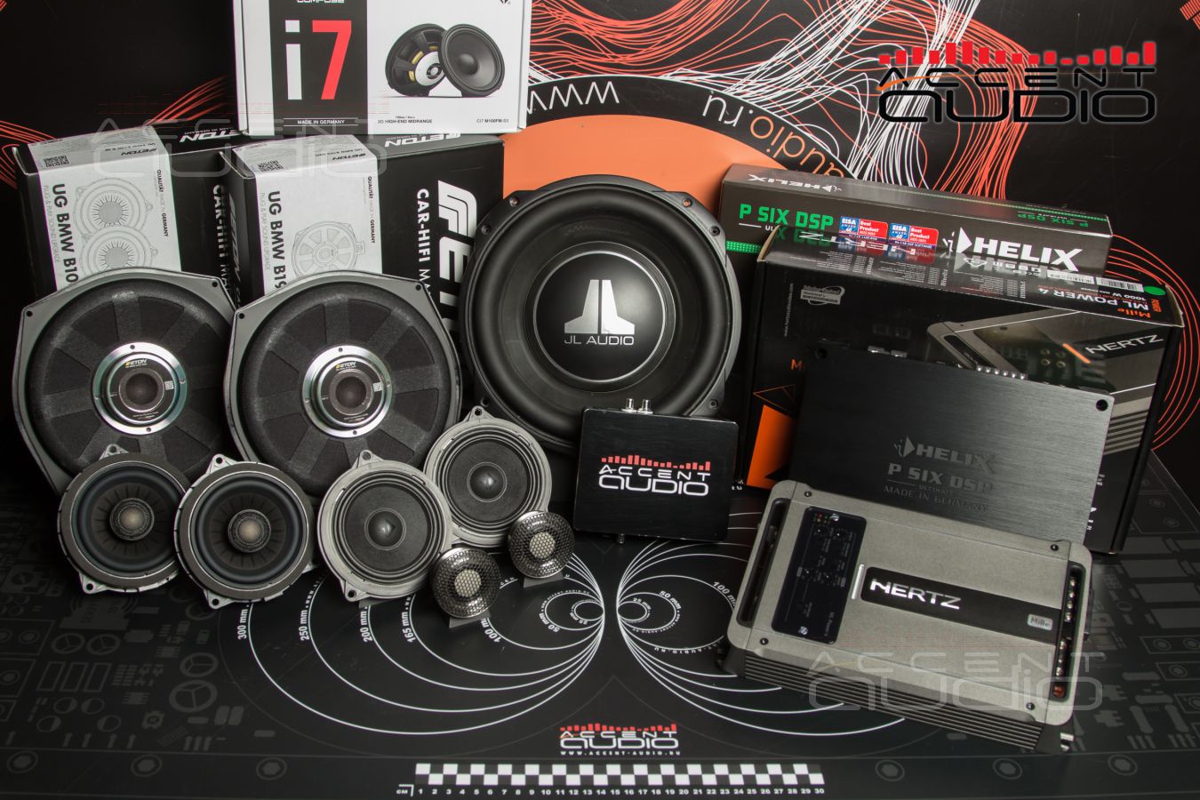 Проект новой аудиосистемы в BMW X7 2022г