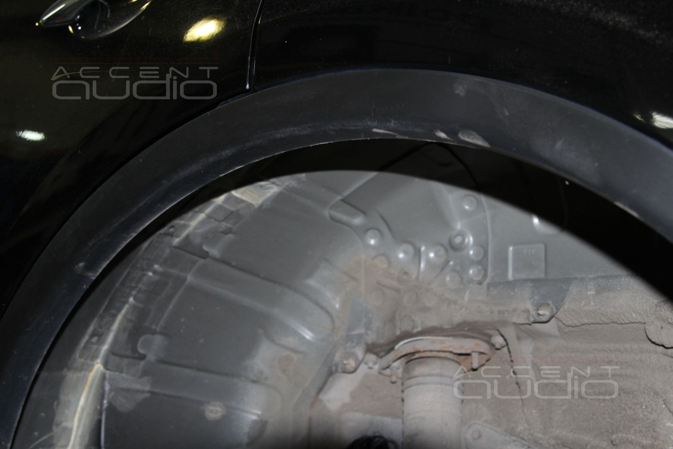 Шумоизоляция арок Infiniti FX35