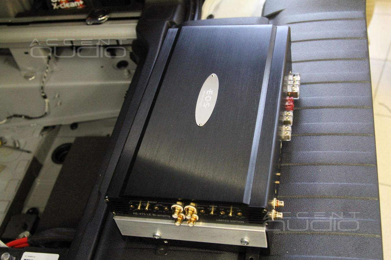 Установка усилителей в BMW X5