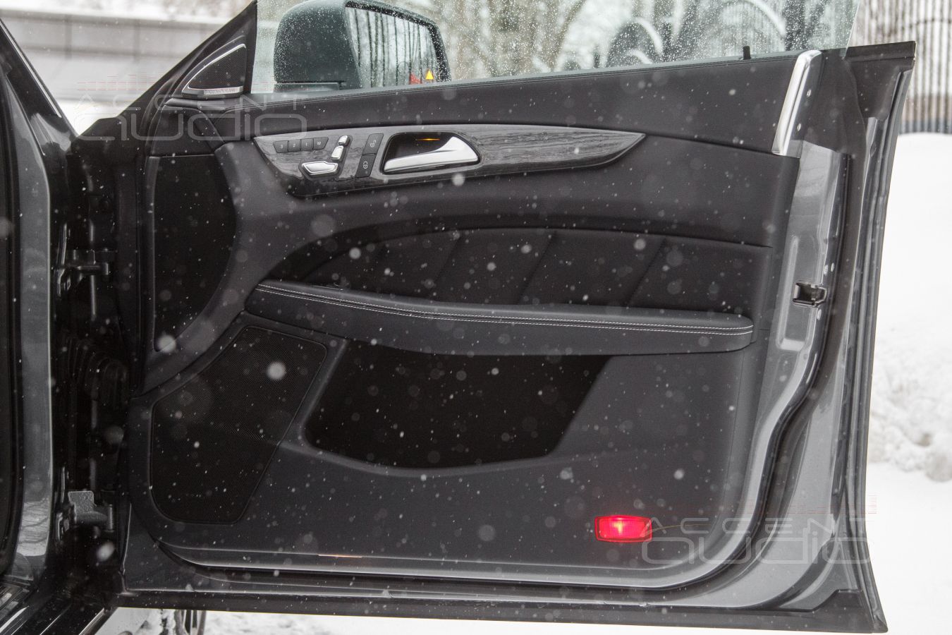 Аудиоподготовка дверей Mercedes CLS и установка акустики Brax и Focal