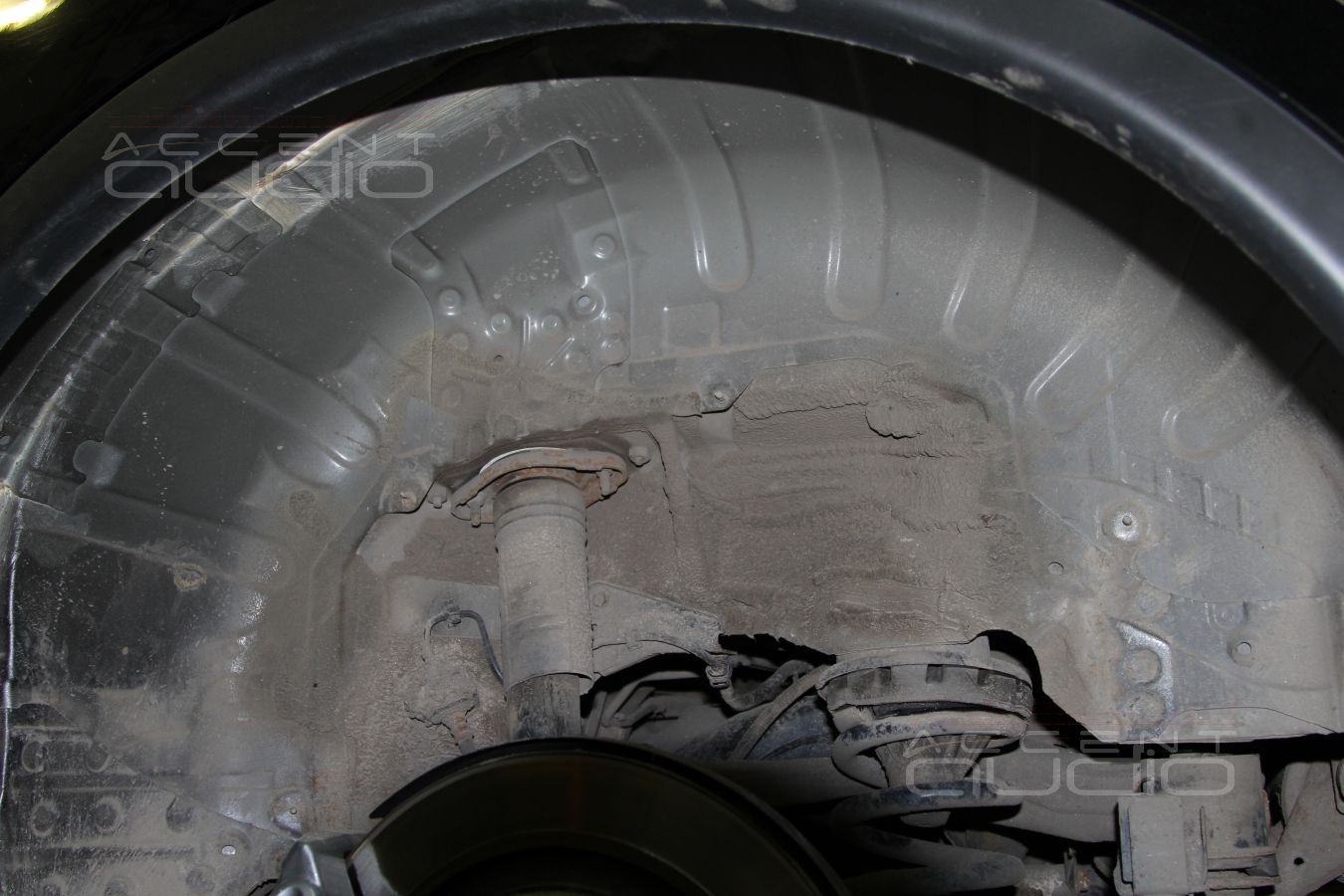 Шумоизоляция арок Infiniti FX35