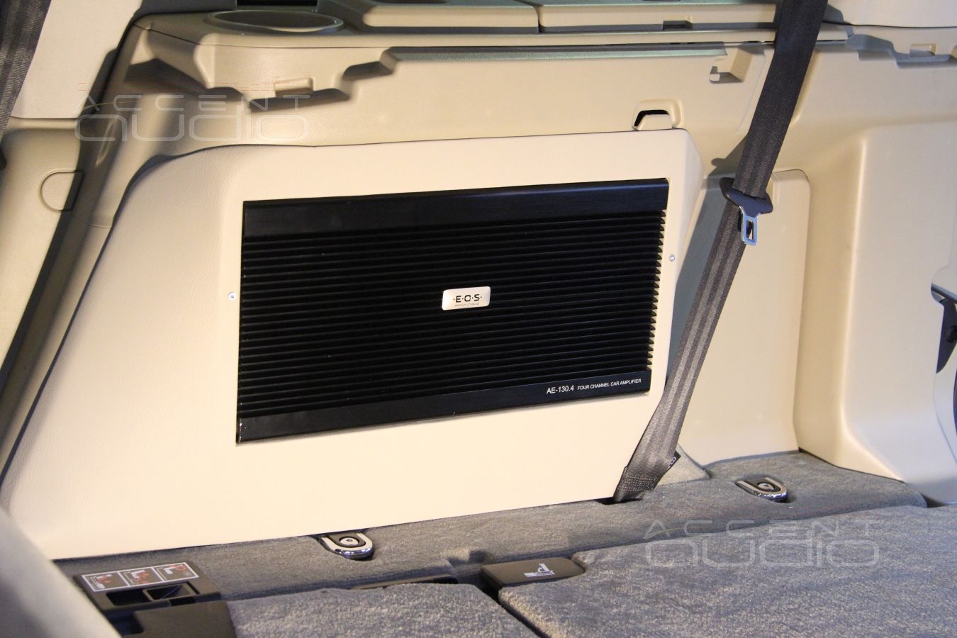 Установка усилителей E.O.S в Range Rover Discovery