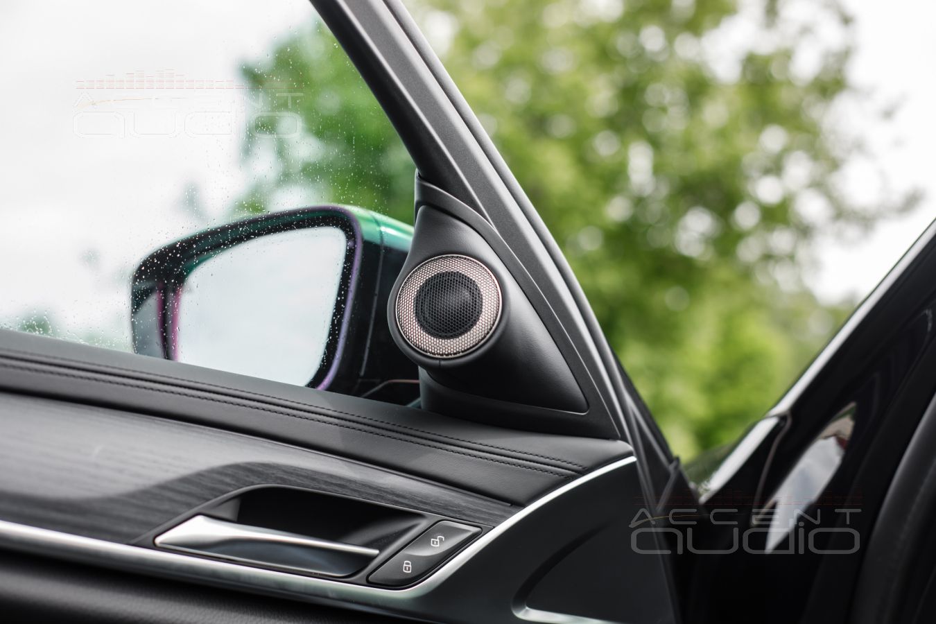 Установка HI-End высокочастотных динамиков Brax ML1 в BMW 540i