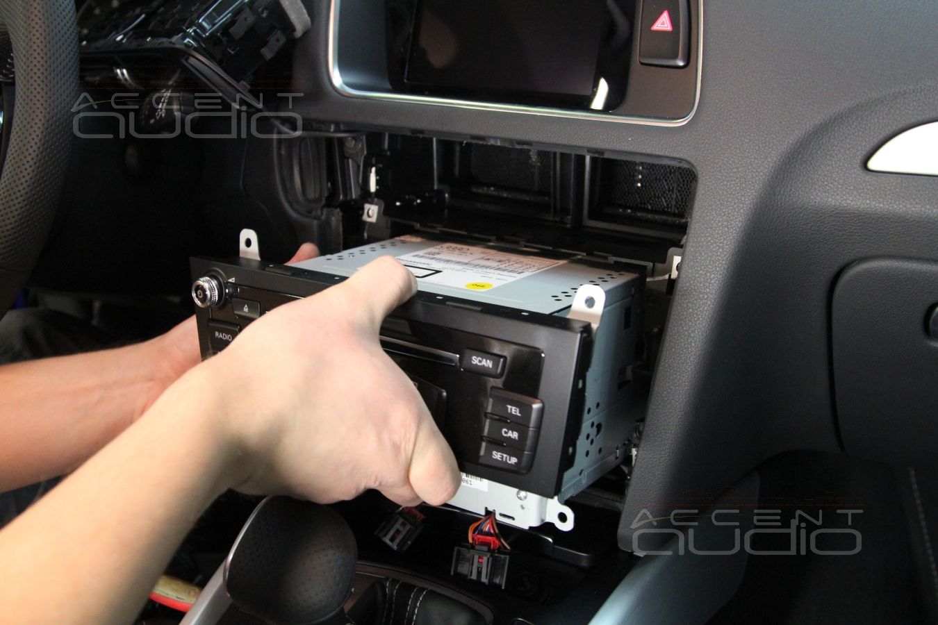 Процесс установки Alpine X701D-A