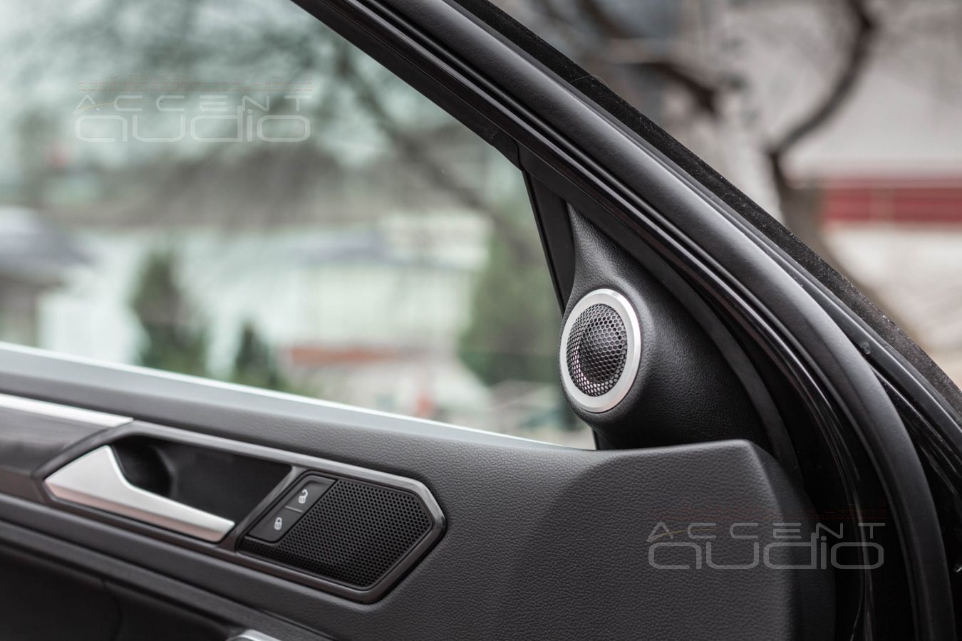 Подиумы под твитеры для Tiguan 2 почти штатно: 3D печать и установка твитеров E.O.S