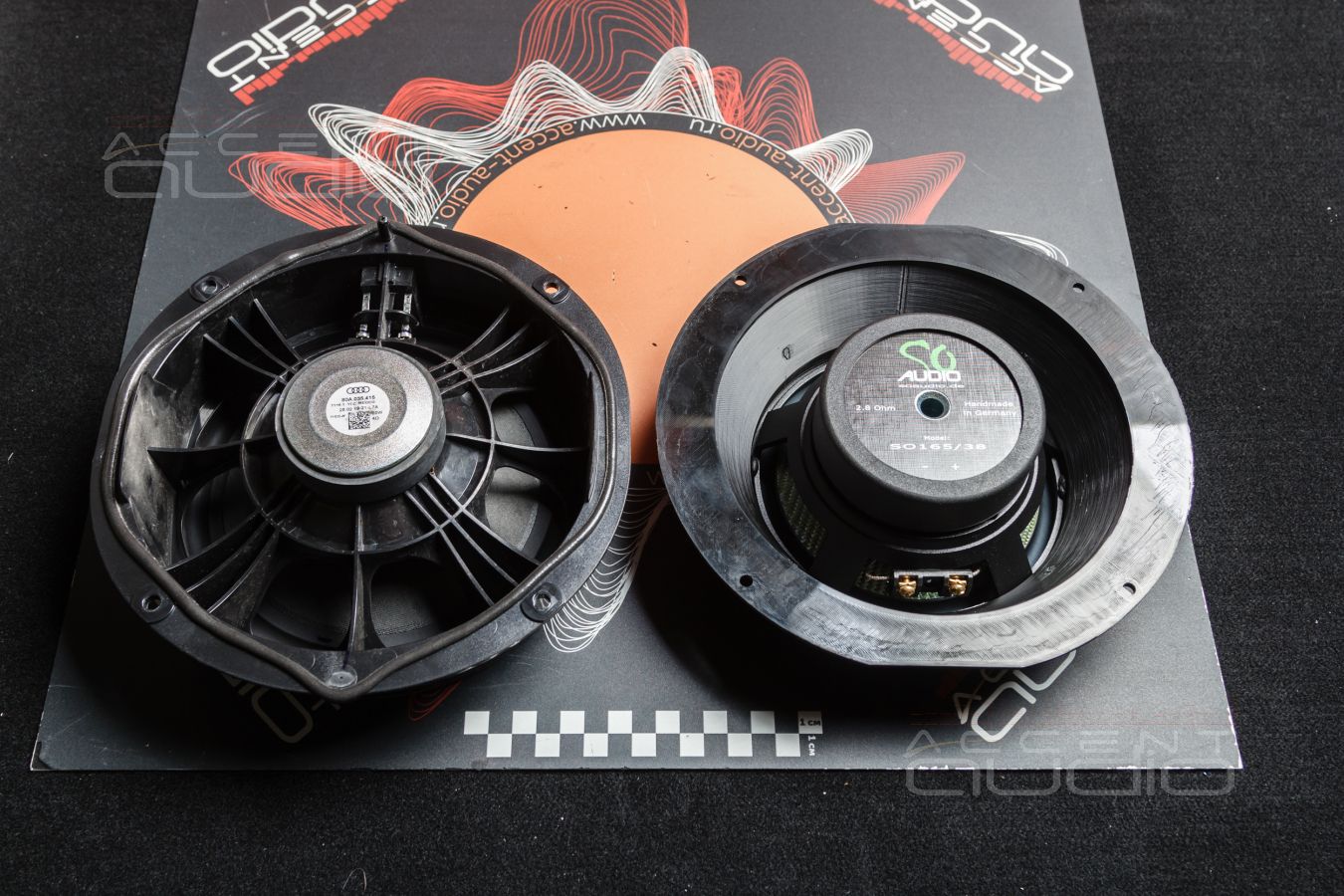 Шумоизоляция\Аудиоподготовка дверей и установка новой акустики SOAudio в Audi Q5