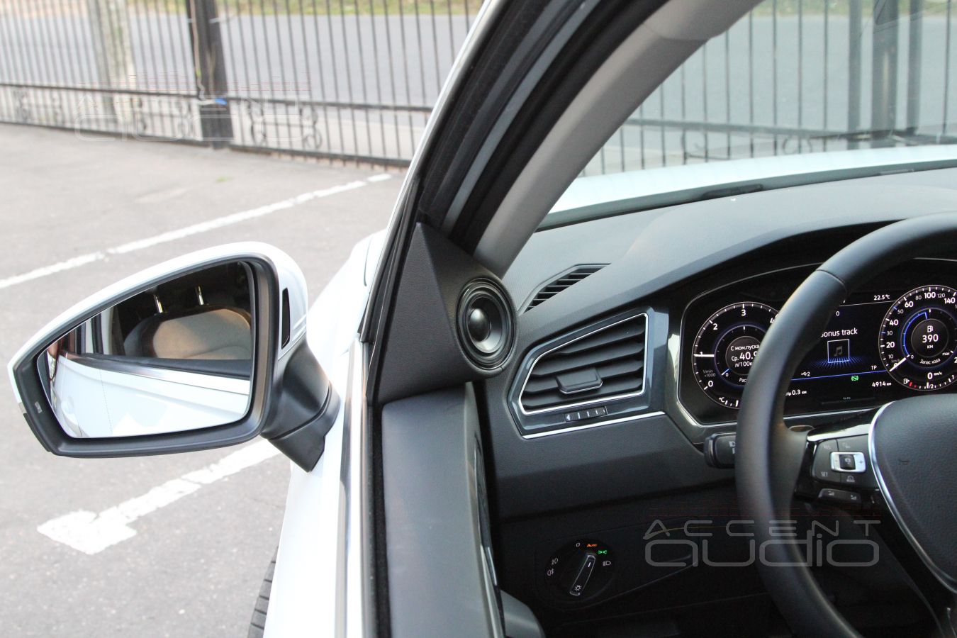 Установка СЧ-ВЧ излучателей GroundZero GZUF 60 SQX 