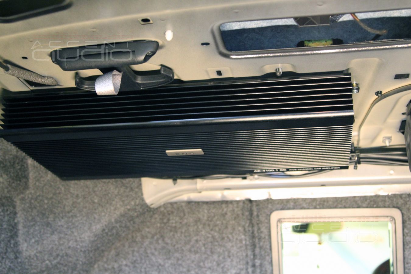 Установка усилителя и аудиопроцессора