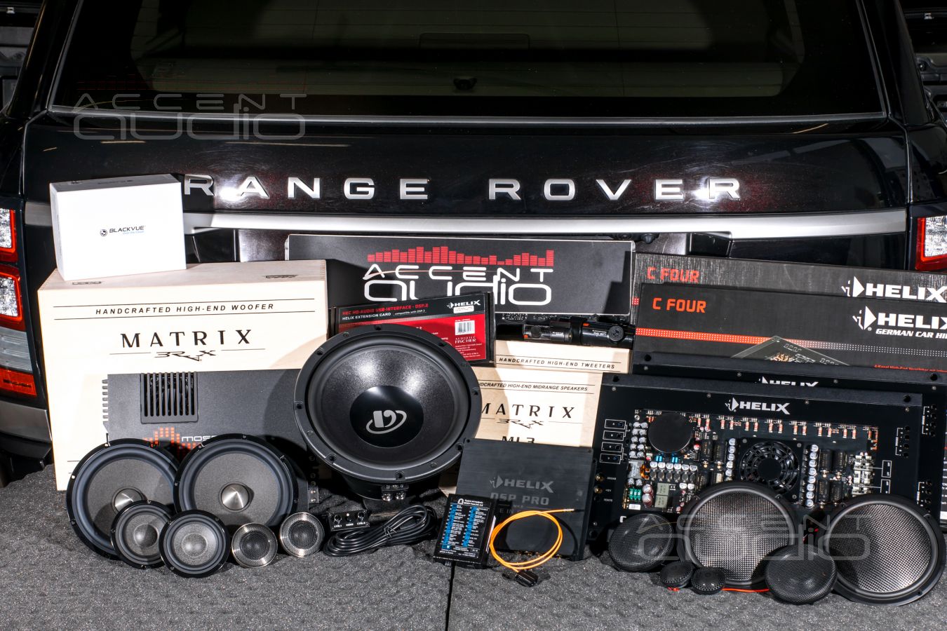 Проект Hi-End аудиосистемы для Range Rover Autobiography