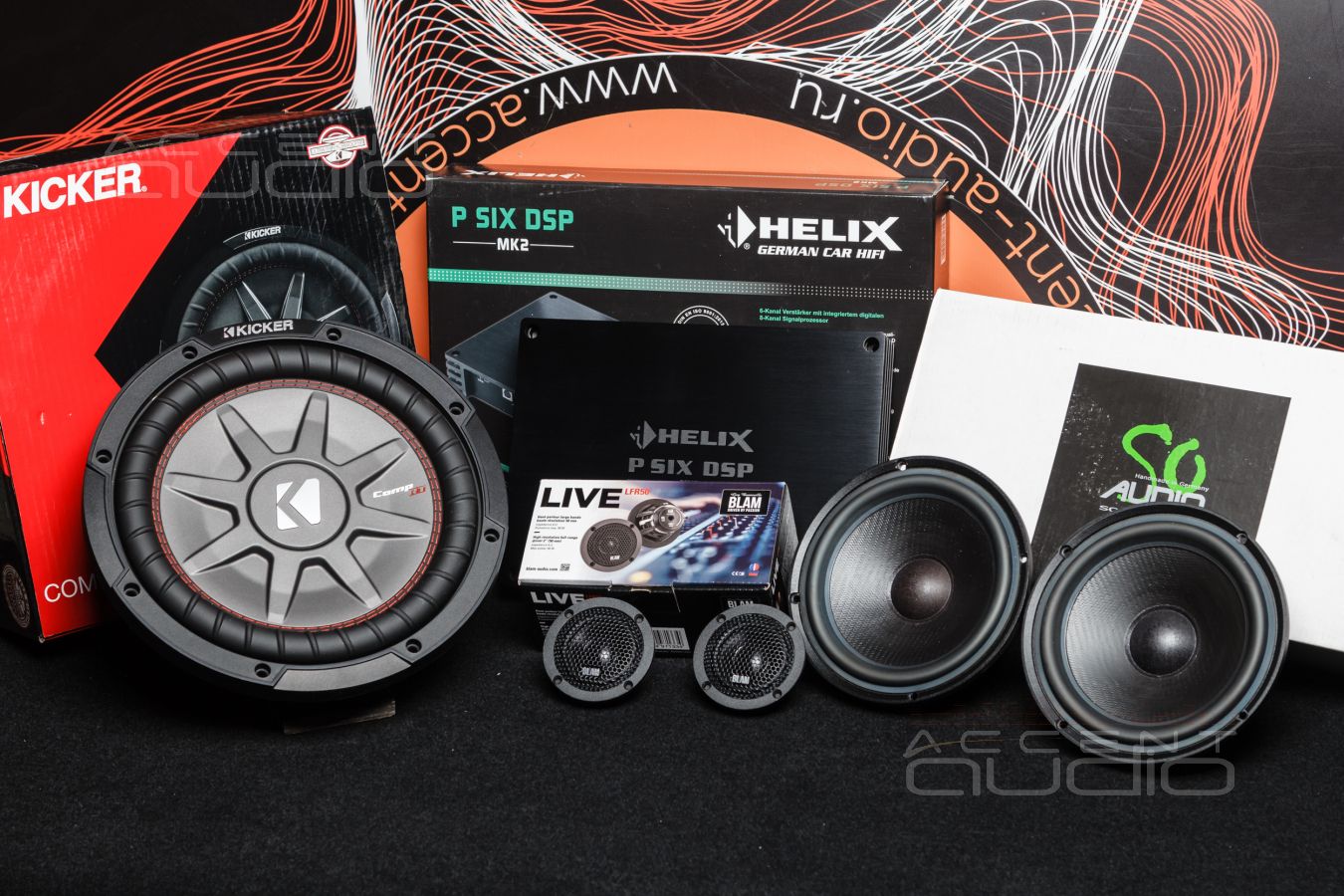 ТЗ и проект аудиосистемы Audi Q5 на базе отзыва клиента студии Accent-Audio