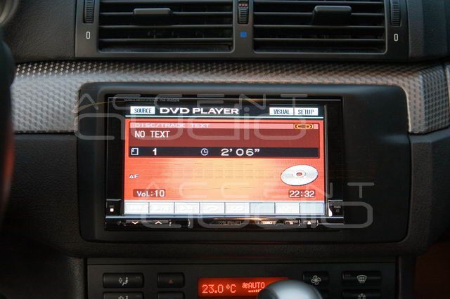 BMW E46: 2-din мультимедиа, новый интерьер, аудиоинсталлция.