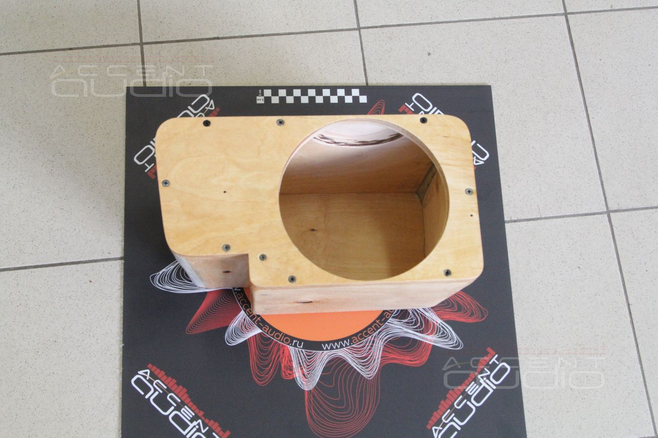 Встроенный сабвуфер-стелс CDTAudio QES-820.