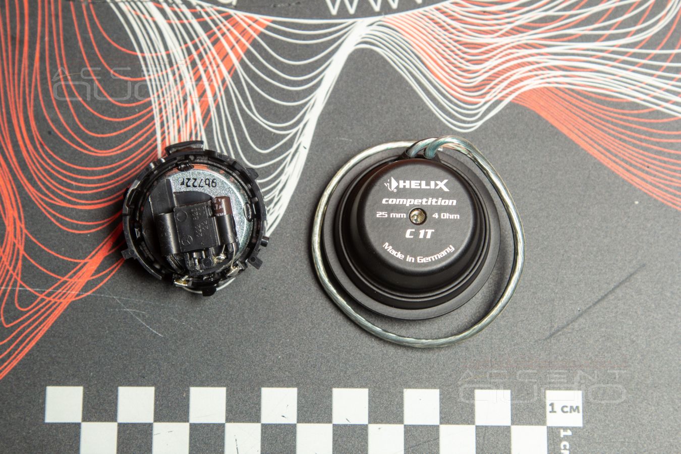 Немецкие твитеры Helix C1t в Gelandewagen – штатная установка