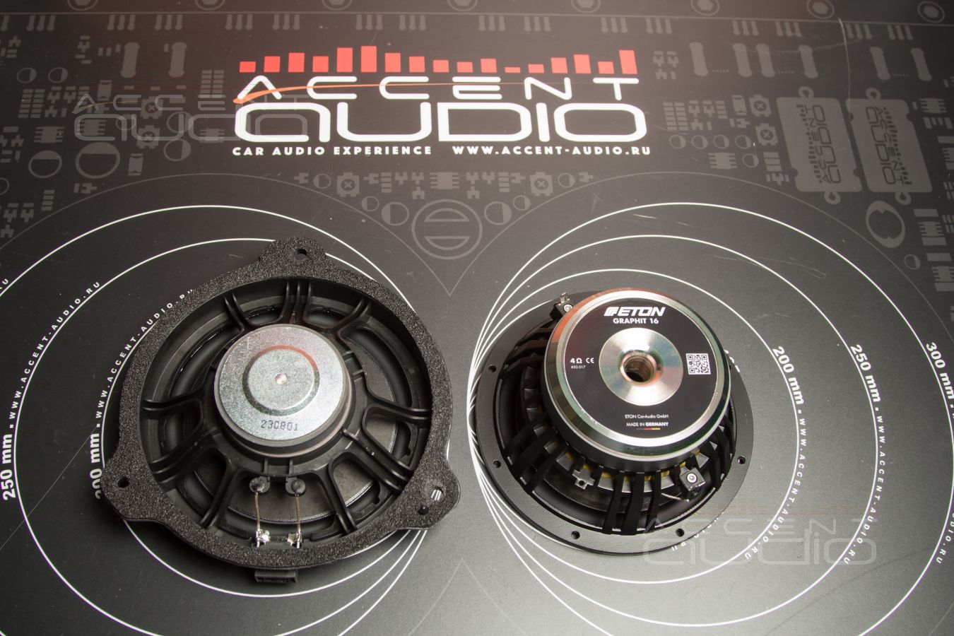 Установка мидбасовых Eton Graphit 16 и аудиоподготовка дверей Zeekr