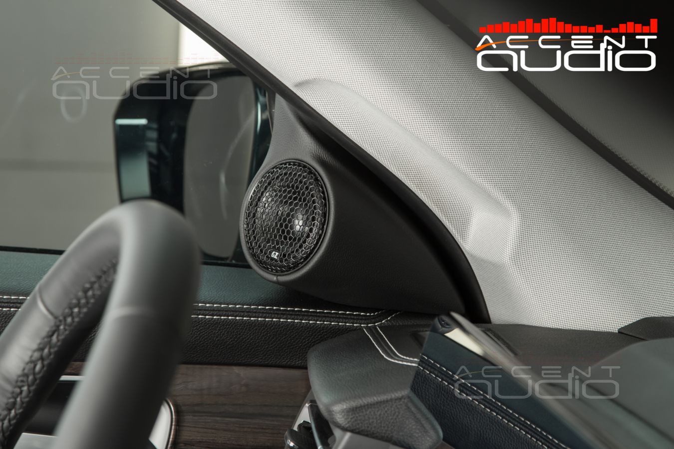 Фронтальная акустика в Exceed на широкополосных излучателях – почти трёшка !