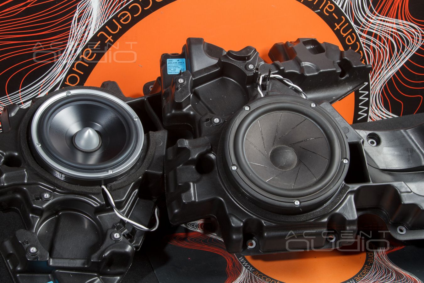 Выбор и установка новых мидбасовых динамиков в фазоинверторные ящики Audi SQ7