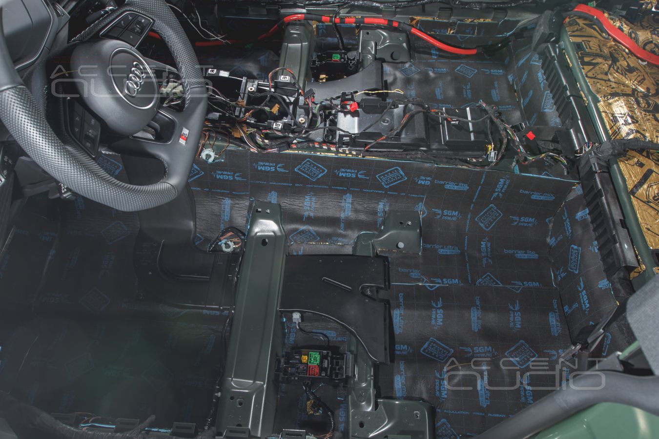 Полная шумоизоляция Audi A5