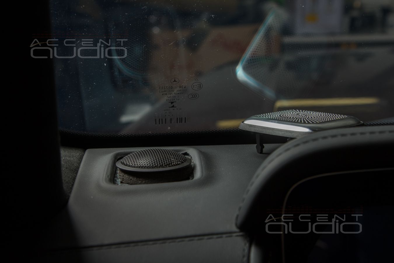 Немецкие твитеры Helix C1t в Gelandewagen – штатная установка