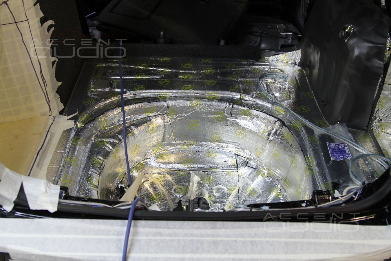 Установка усилителей и процессора в Skoda Octavia 3