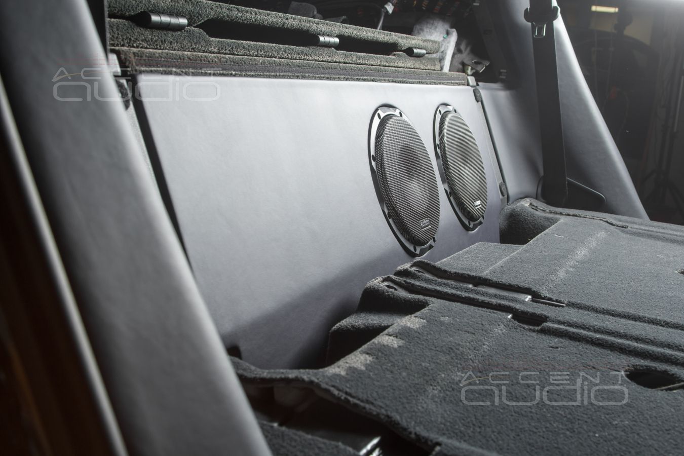 Синий, специальный, сдвоенный сабвуфер стелс для Bentley Bentayga