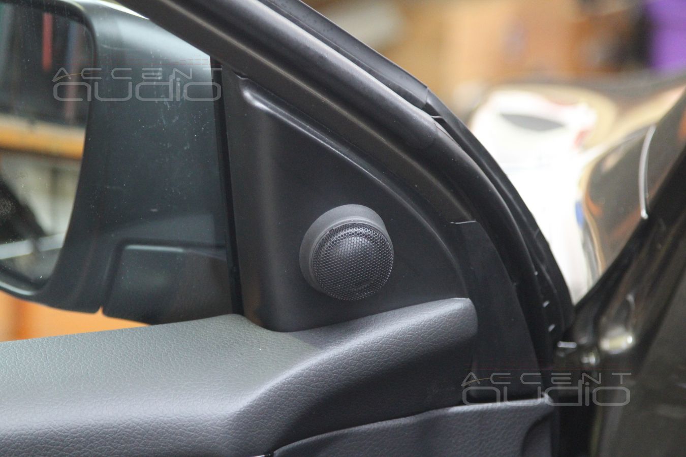 Установка акустики Eton в Nissan Qashqai 2015