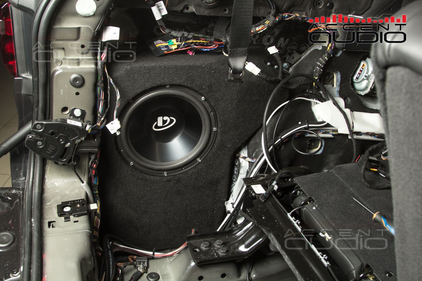 Мощная интеграция аудиофильского сабвуфера Dego в BMW X7