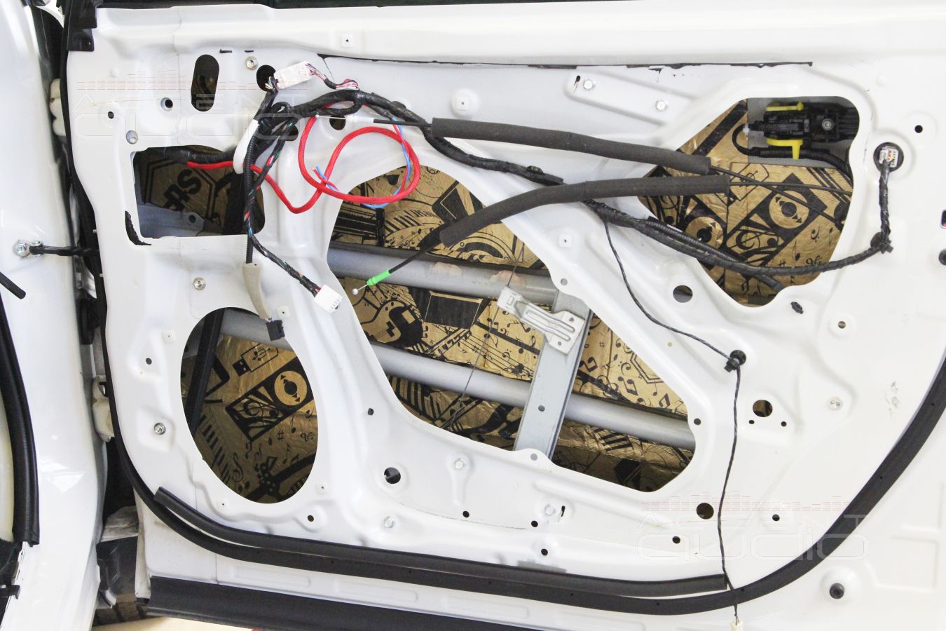 Аудиоподготовка дверей и установка мидбасов