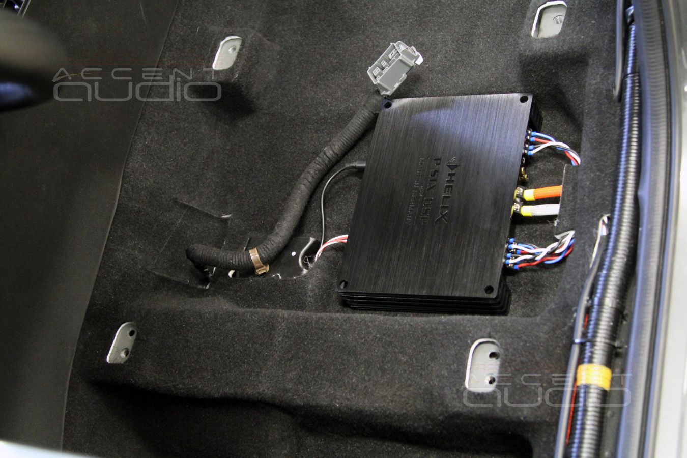 Установка усилителя