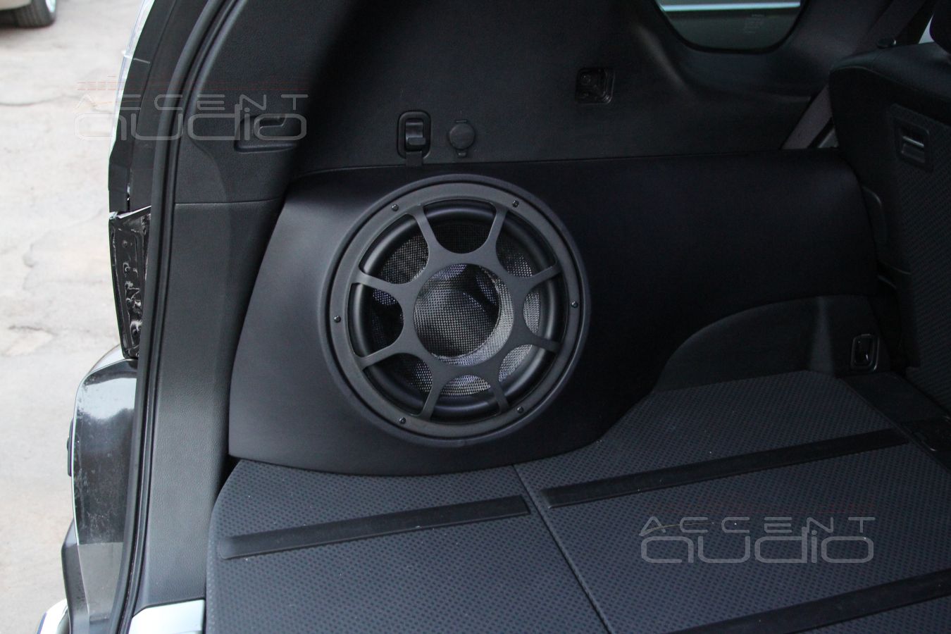 Видимые элементы: установка компонентов системы в Nissan X-Trail