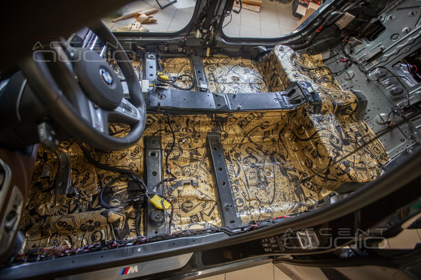 Несколько слов о шумоизоляции BMW 730LD