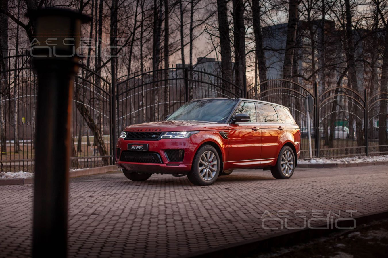 Проект новой аудиосистемы в Range Rover Sport на немецких комплектующих
