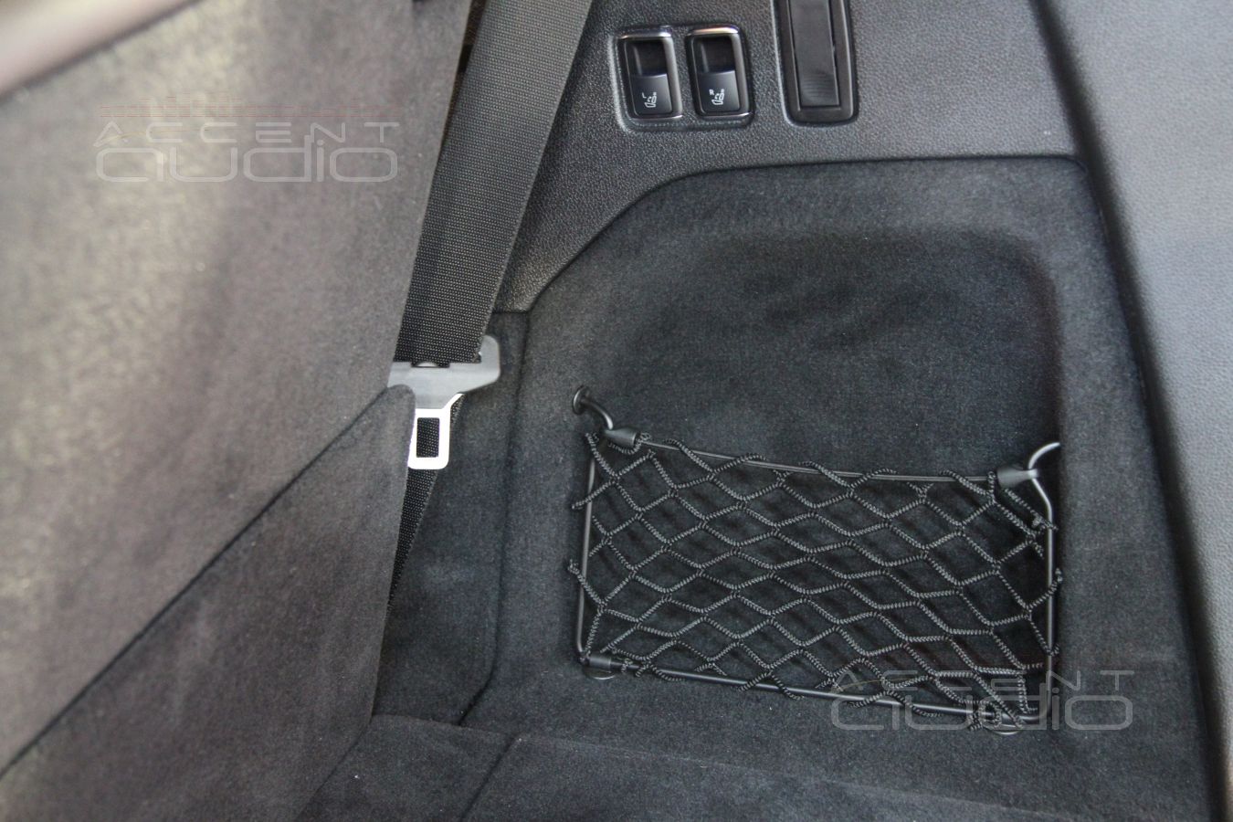 Скрытая установка аудиопроцессора и усилителя в Mercedes GL 63 AMG