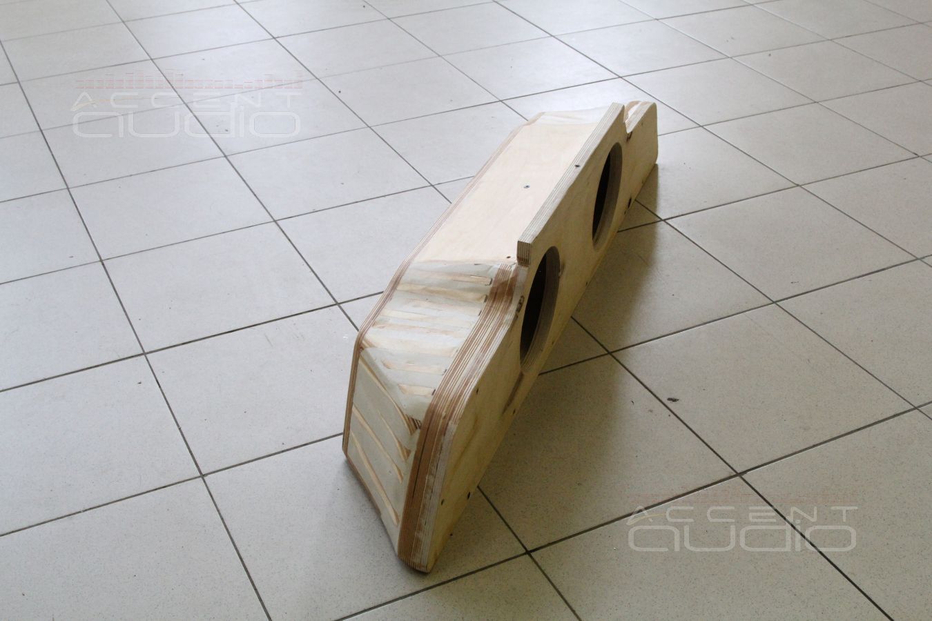 Изготовление и установка сдвоенного сабвуфера Alpine SWR 8D2 В Nissan 370Z