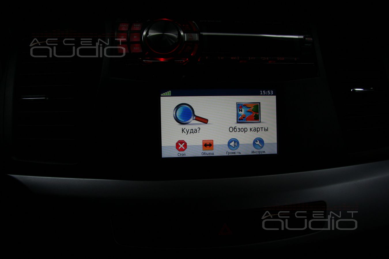 Навигация и звук в Lancer X. Эксклюзивная инсталляция !