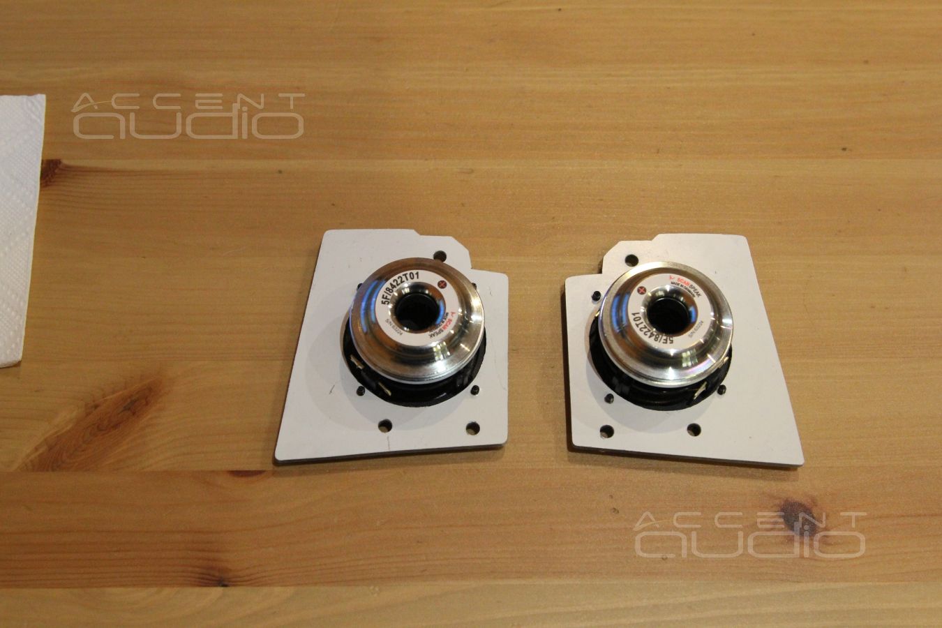 Новая акустика в Porshe Macan - среднечастотные излучатели ScanSpeak