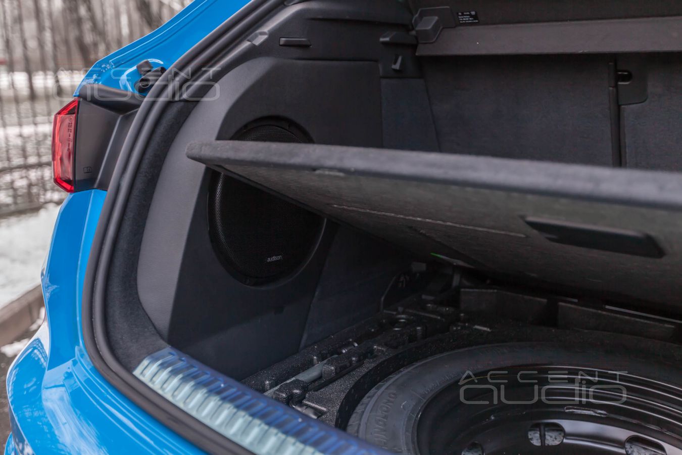 Сабвуфер-стелс специально для нового Audi A3