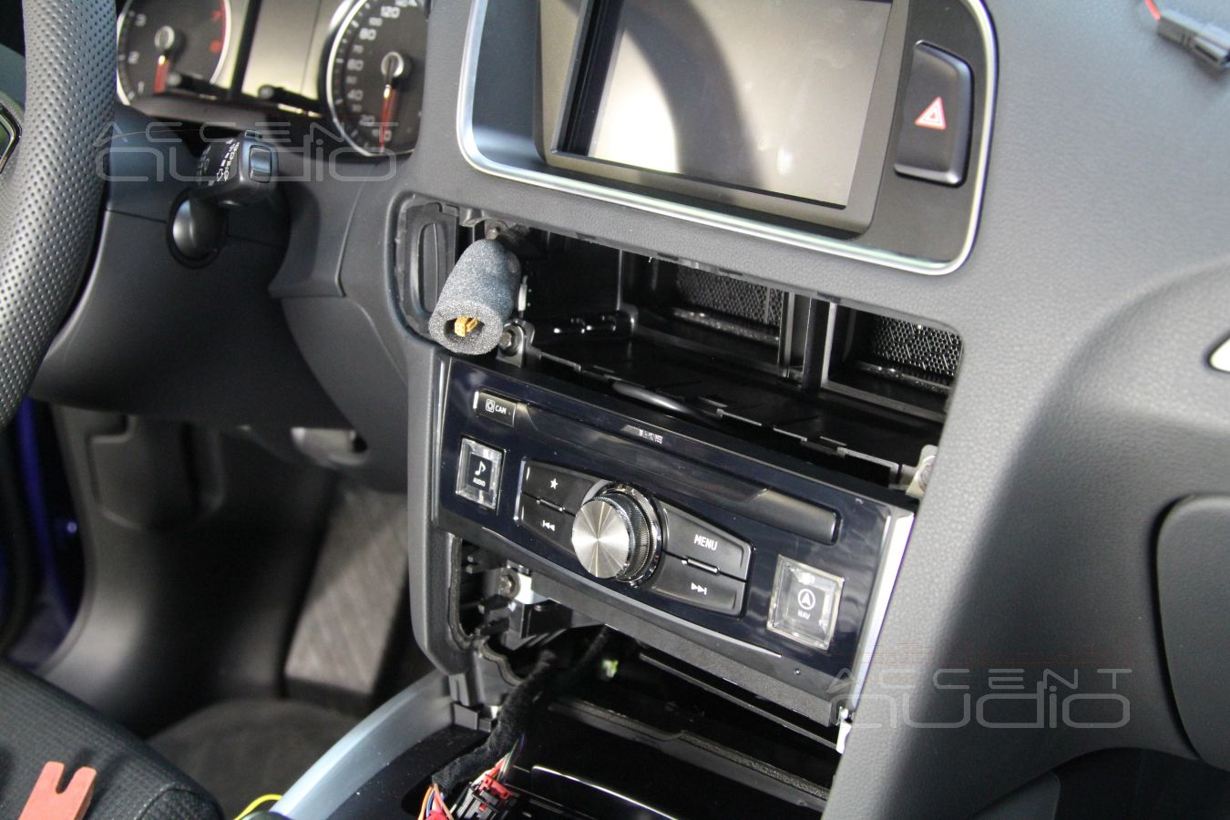 Процесс установки Alpine X701D-A