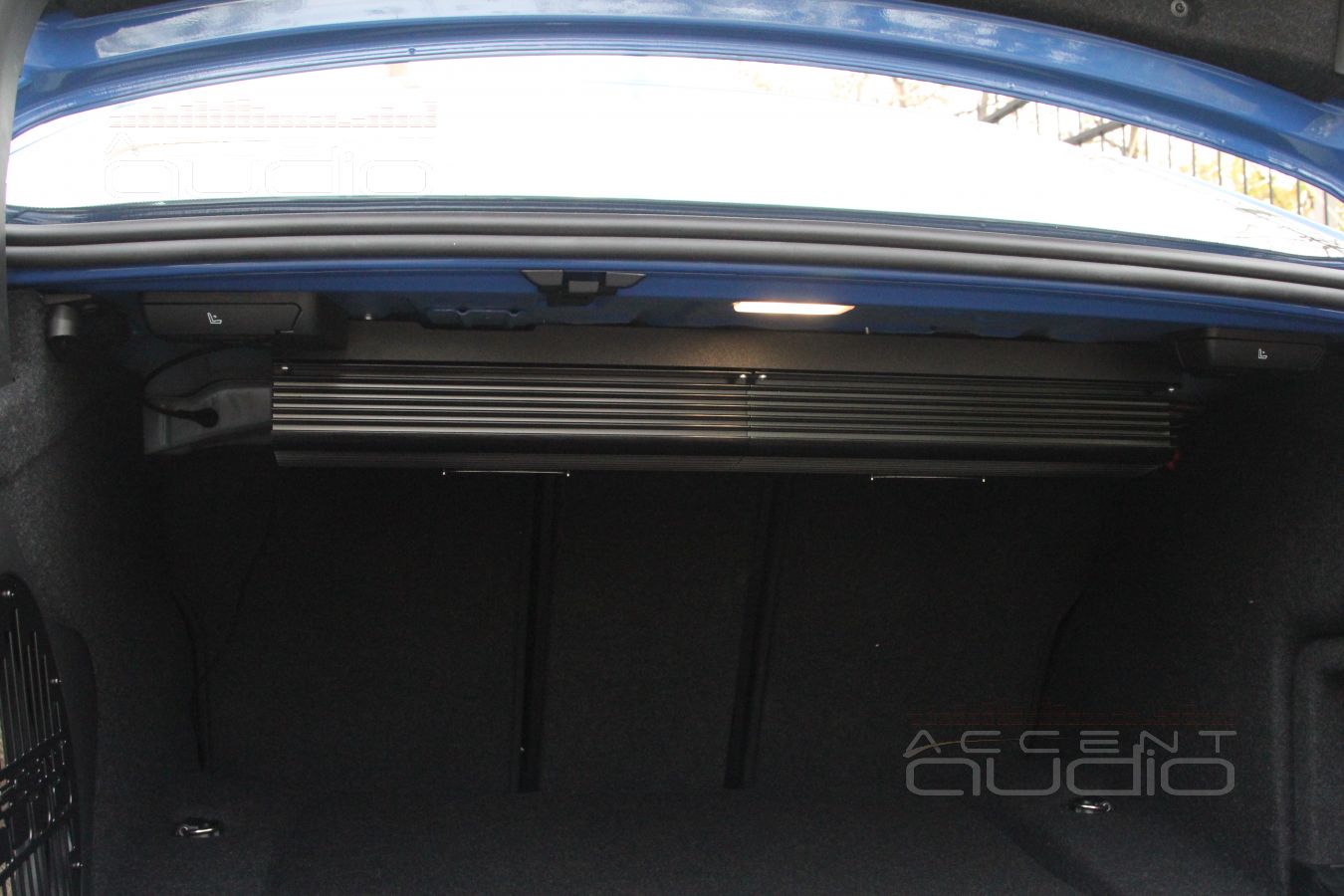 Установка усилителей в BMW F30