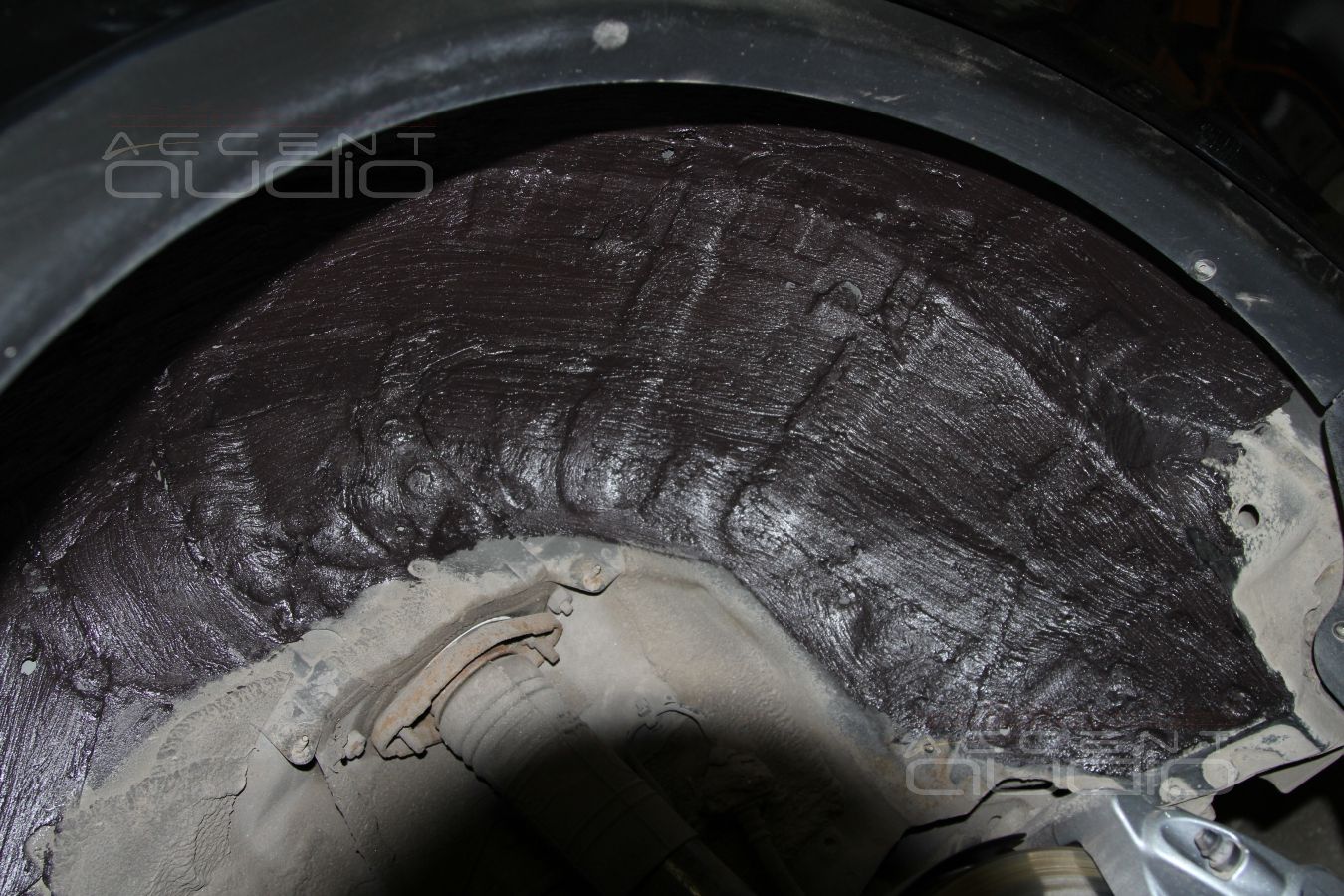 Шумоизоляция арок Infiniti FX35