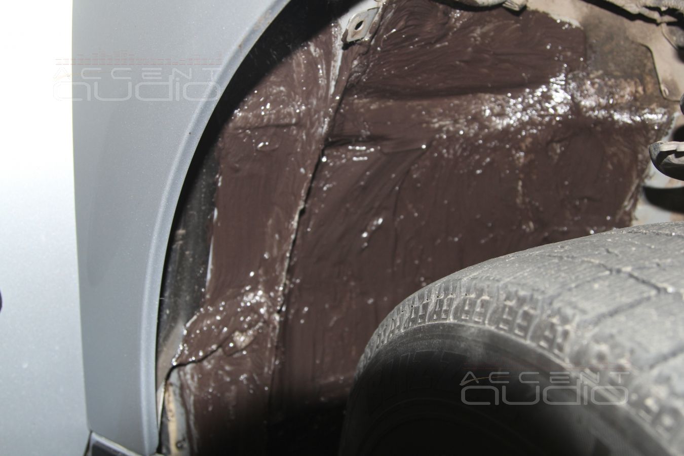 Обработка задних арок