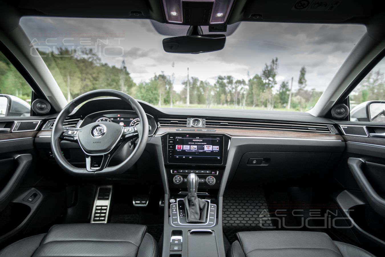 Подиумы под твитеры ScanSpeak для Volkswagen Passat AllTrack – 3D печать